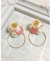 ハンドメイドピアス♡ | ピアス（両耳用）