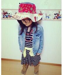 DENIM DUNGAREE | ハット