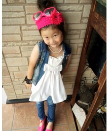 夕方はデニム履いたよ👖 | その他