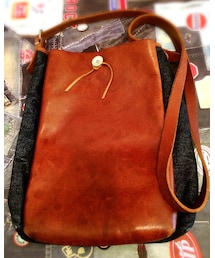 ママの革ショルダーww | ショルダーバッグ