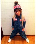 DENIM DUNGAREE(デニムダンガリー)の「オールインワン・サロペット(つなぎ/オールインワン)」