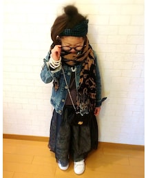 ねぇねの借りパク😁 | ストール/ショール