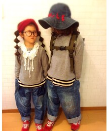 DENIM DUNGAREE | ハット