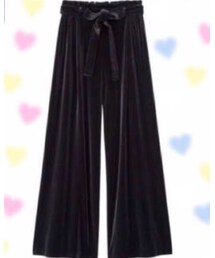 GU | GUベロアパンツ(その他パンツ)