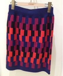 ROSE BUD | ジオメトリックジャガードニットスカート(スカート)