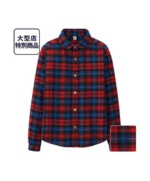 UNIQLO | フランネルチェックシャツ(シャツ/ブラウス)