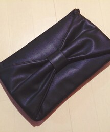 リボンクラッチバッグ(クラッチバッグ)
