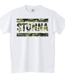 STUNNA | STUNNA BLOOD LOGO 迷彩(Tシャツ/カットソー)