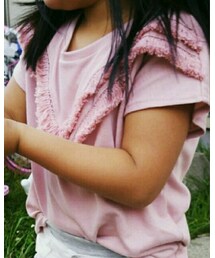 GLOBAL WORK | フリンジT(Tシャツ/カットソー)