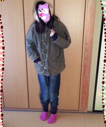 なし | 今日の、朝の犬散歩コーデ⭐️(その他)