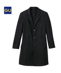 GU | ウールブレンドチェスターコート(チェスターコート)