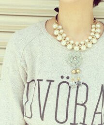 pomponneのネックレスとバッチ♡
販売中(ブローチ/コサージュ)