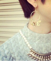 pomponneピアス 2800yen(ピアス(片耳用))