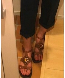 Hanjiro | アウトレットでワンコイン購入✨こちらもお気に入り☺️(サンダル)