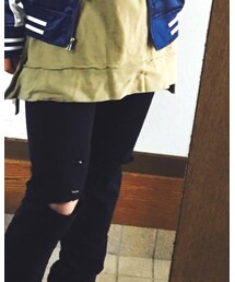 UNIQLO ダメージは自分で | パンツ