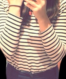 セカスト | ボーダーロンT(Tシャツ/カットソー)