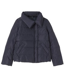 無印良品 | 女法國羽絨混外套深藍s(ダウンジャケット/コート)