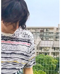 FREAK'S STORE | TENBOX（10匣）×GRAMICCI×FREAK'S STORE / 別注総柄 Tee(Tシャツ/カットソー)