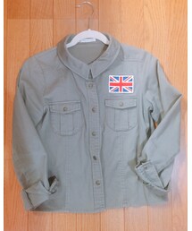 MAJESTIC LEGON | ユニオンジャックのワッペンは縫い付けました😊(ミリタリージャケット)