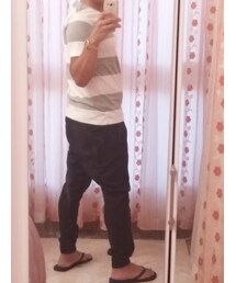 no brand | サルエルパンツ; バックショット(その他パンツ)