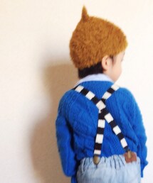 BOBO CHOSES | しましまサスペンダー(サスペンダー)