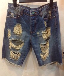 Kana&Caesar | 五分短褲(デニムパンツ)