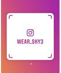 Instagram | Instagram ID: wear_sky3(其他)