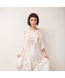 silk/cotton top(その他トップス)