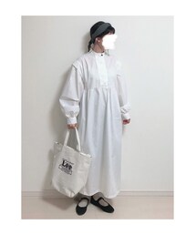 P巻き無しver. | ショルダー部分がレイヤードしてるようなデザイン✨(シャツワンピース)