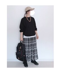 レイヤードver. | レイヤードしても可愛いよ❤️(Tシャツ/カットソー)