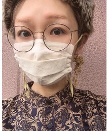 布マスク＆片耳ピアス | ピアス（片耳用）