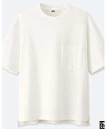 UNIQLO | UNIQLOU オーバーサイズクルーネックT (Tシャツ/カットソー)
