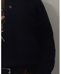 20年くらい前に購入した、シェットランドニット。程よい厚さで、よく着てるのに長持ち！ | ニット/セーター