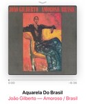 追悼ジョアン・ジルベルト⑤♬ | 前半が「アモローソ」、後半が「ブラジル(邦題:海の奇蹟)」2枚のアルバムのカップリングです。後半がジルベルト・ジル、カエターノ・ヴェローゾと3人で歌っていて、とてもかわいい！