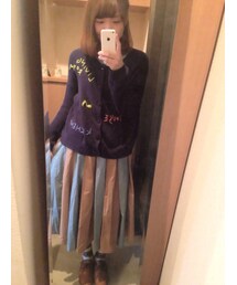 ネネットのカーディガンを羽織ってみました。(カーディガン/ボレロ)