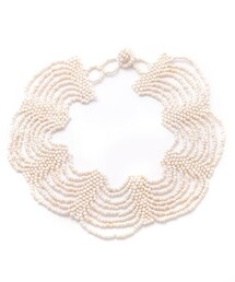 designsix | JADE NECKLACE IVORY(ネックレス)
