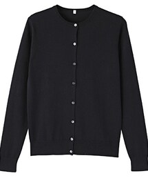 無印良品 | コットンシルク洗えるクルーネックカーディガン(カーディガン/ボレロ)