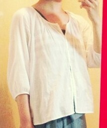 無印良品 | グレーボーダータンクトップ(タンクトップ)