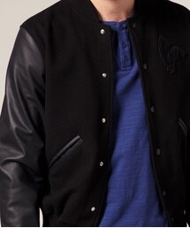 HARE | Varsity Jacket (Black)
(スタジャン)