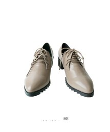 STARMIMI | STARMIMI 紳士光面繫帶中跟鞋(その他シューズ)