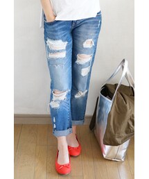 ZARA BASIC | ダメージジーンズ(デニムパンツ)