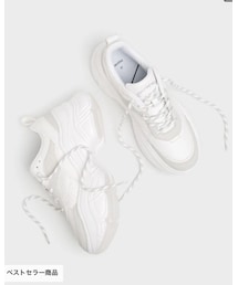 Bershka | XLソールコントラストスニーカー/36(スニーカー)