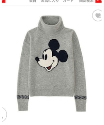 UNIQLO | ディズニーコレクションラムブレンドタートルネックセーター(ニット/セーター)