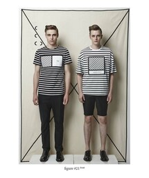 cy choi 12ss striped tee(Tシャツ/カットソー)