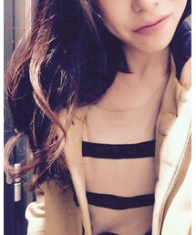 AZUL by moussy | ゆる巻きにゆるニットが良い感じ♡(ニット/セーター)