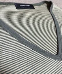 RUDE GALLERY | border v-neck(Tシャツ/カットソー)