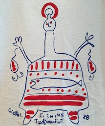 global fishing tournament 28(Tシャツ/カットソー)