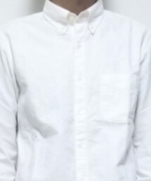 無印良品 | 新疆綿洗いざらしオックスボタンダウンシャツ(シャツ/ブラウス)