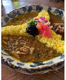 エレクトロニカレーの三種合いがけ | その他