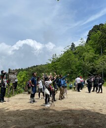 山頂での一コマ | アウトドアグッズ